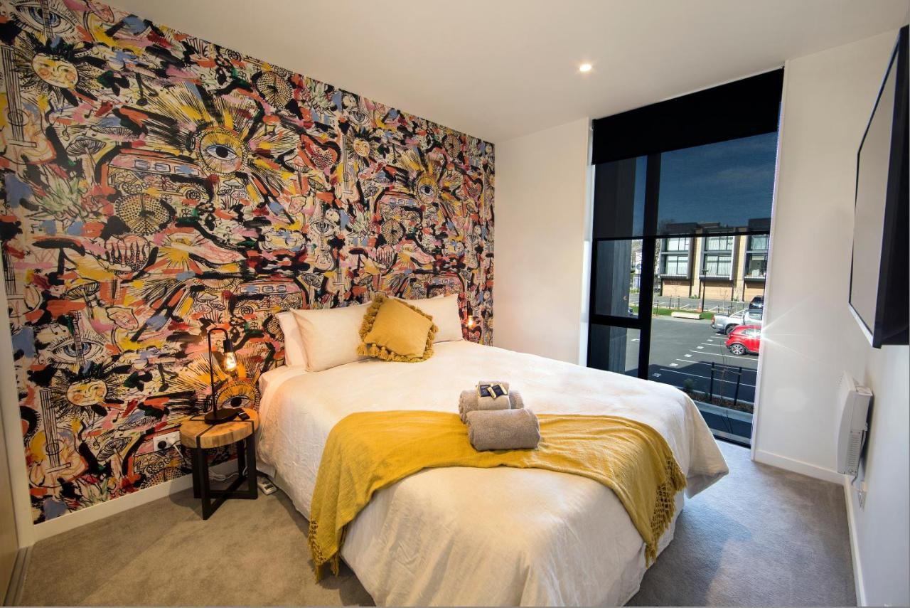 Funk In The City - Luxury Laneway Apartment With Single Garage Christchurch Esterno foto
