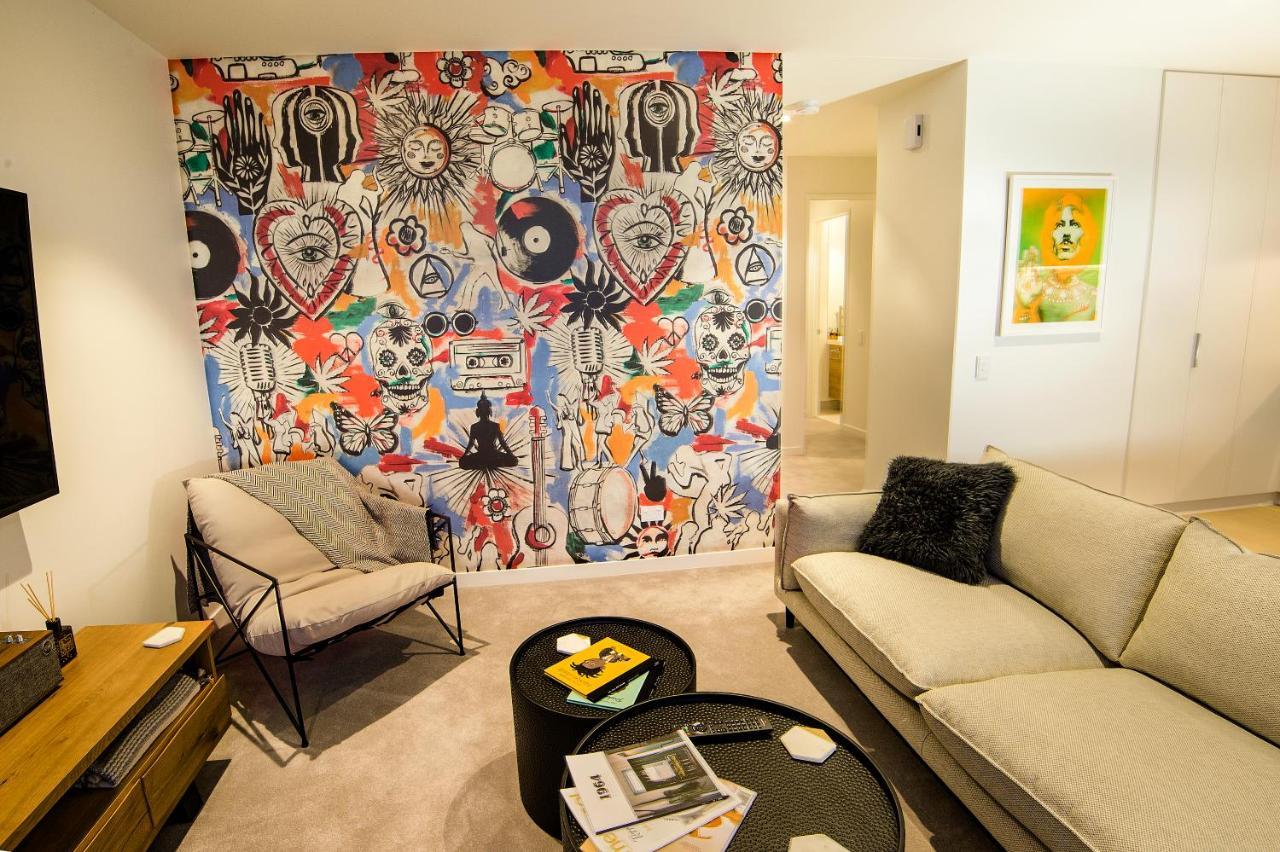 Funk In The City - Luxury Laneway Apartment With Single Garage Christchurch Esterno foto