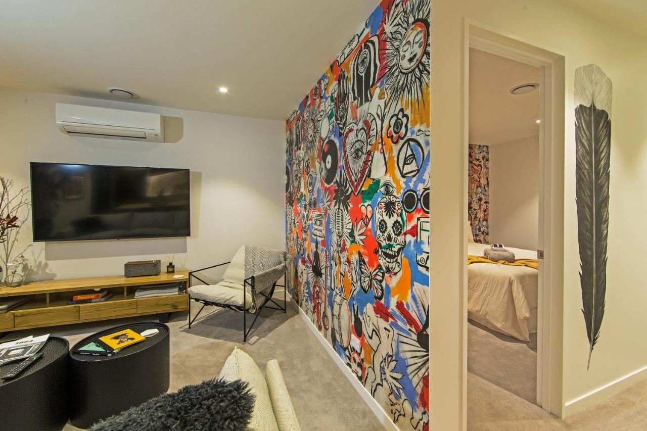Funk In The City - Luxury Laneway Apartment With Single Garage Christchurch Esterno foto