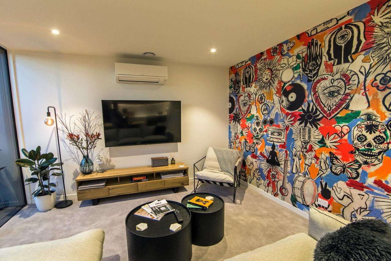 Funk In The City - Luxury Laneway Apartment With Single Garage Christchurch Esterno foto